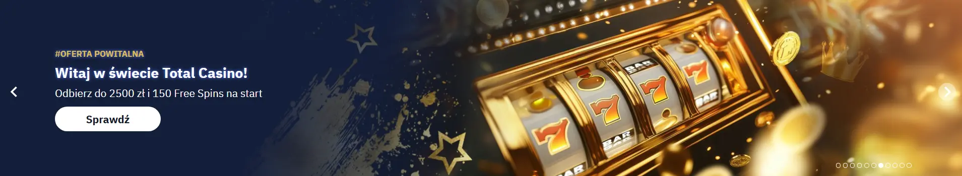 Bonus bez depozytu – TOTAL CASINO PL
