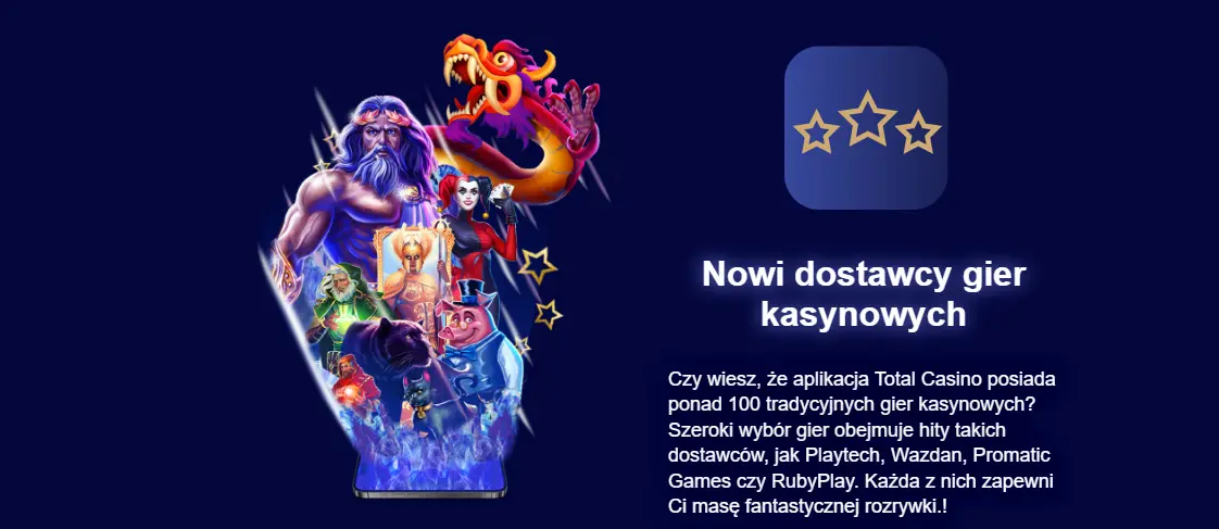 Różnice między aplikacją a mobilną TOTAL CASINO PL
