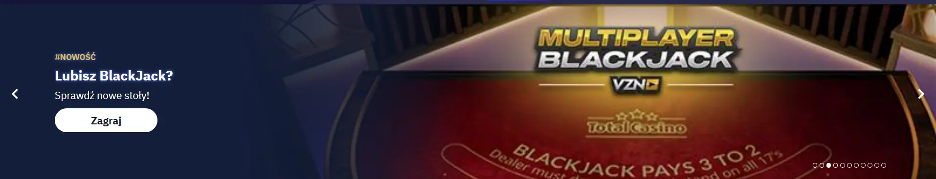 Automaty w kasynie TOTAL CASINO PL
